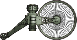 Sideview of Tsar Tank